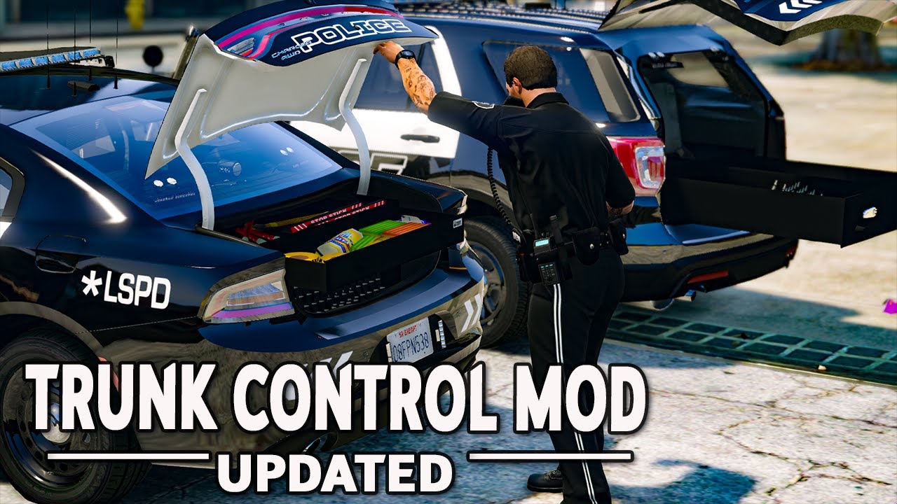 Мод Trunk Control только что обновлён, и он великолепен — GTA 5 LSPDFR