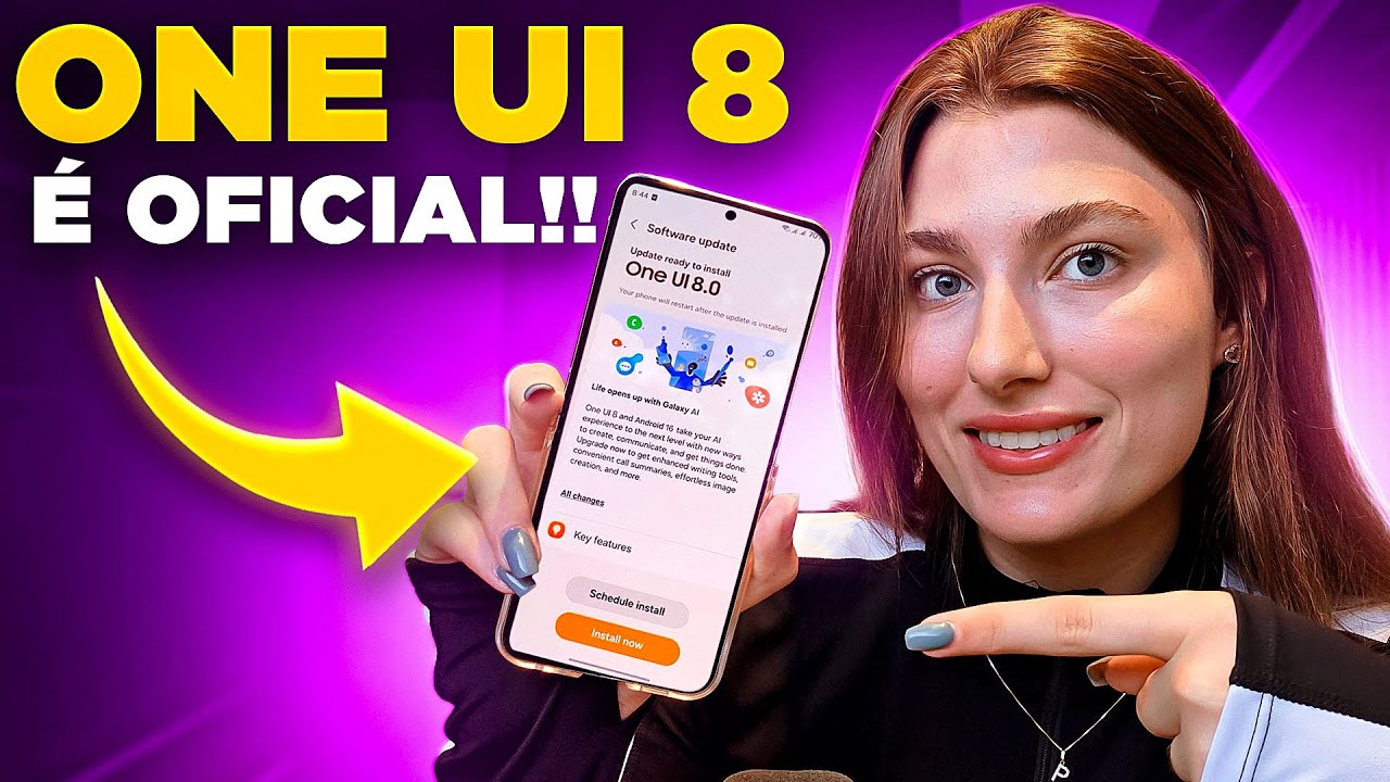 🚨 ONE UI 8 CHEGOU! Vem ver tudo que vai mudar no seu SAMSUNG. Parte 2