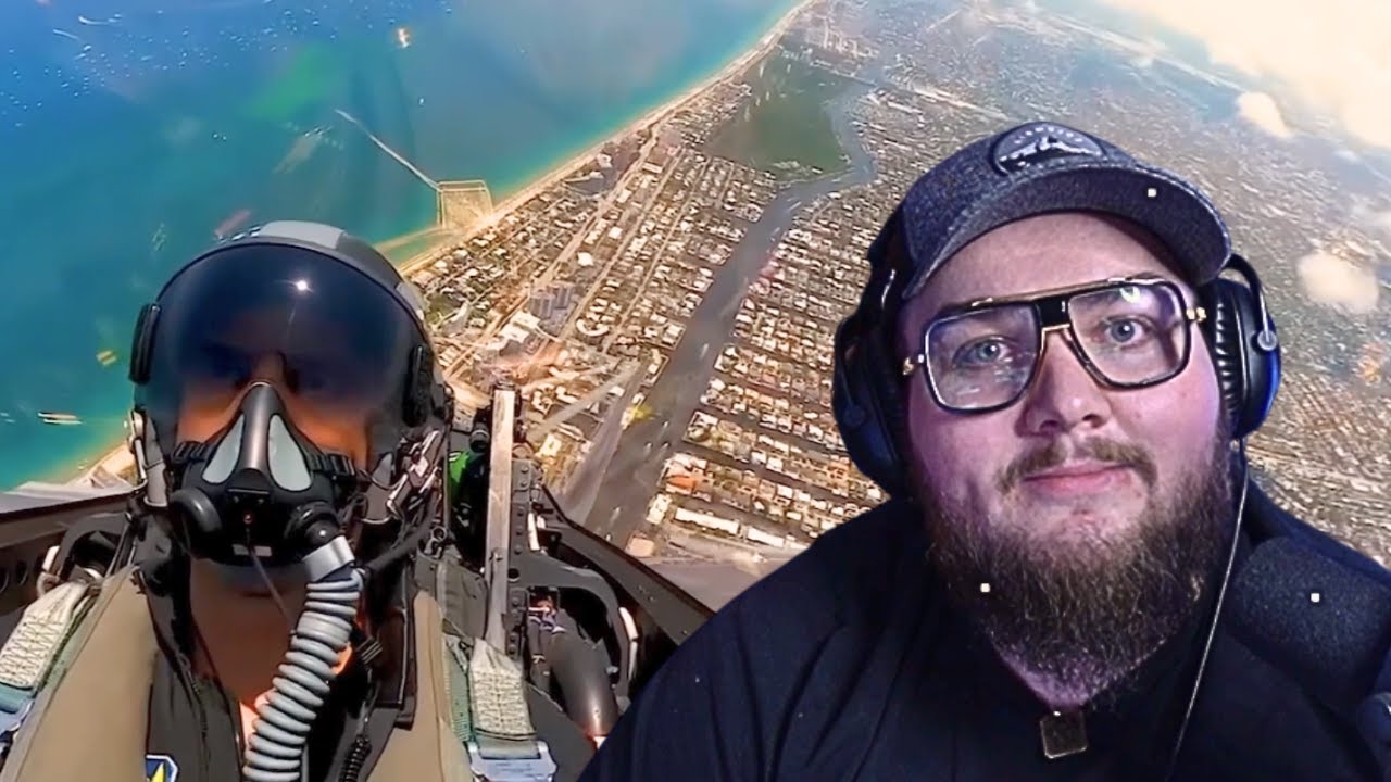 Stíhačky ULTRA nízko nad městem! Fatty Reakce