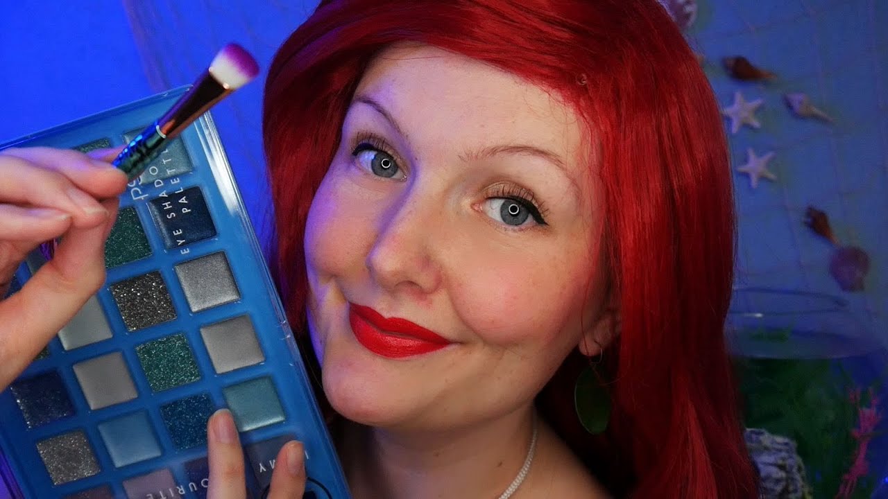 ASMR Arielle does your makeup [asmr deutsch Personal Attention] Ich schminke dich! underwater sounds