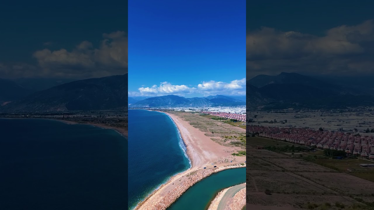 Kumluca Mavikent Sahili | Antalya&rsquo;nın Saklı Cenneti | 4K Drone G&ouml;r&uuml;nt&uuml;leri #kumluca #mavikent #drone