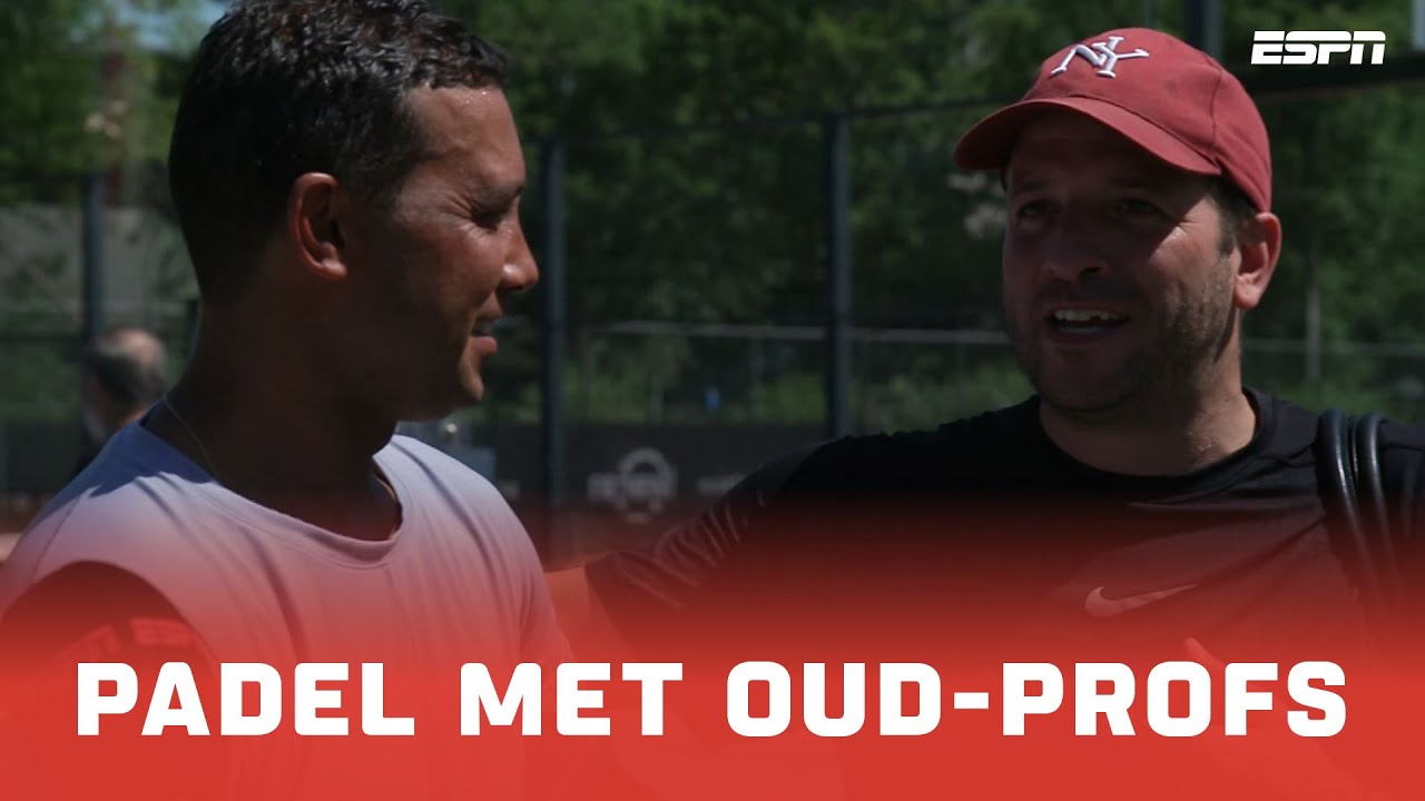 PADEL BATTLE🎾: Van der Vaart & De Boer vs. Perez & Landzaat