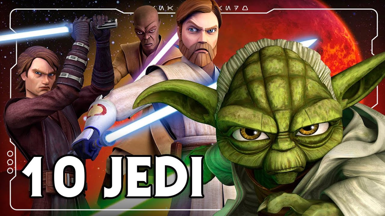 OS 10 JEDI MAIS PODEROSOS EM STAR WARS | CURIOSIDADES | Canal do Mando