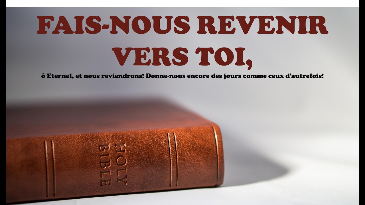 FAIS-NOUS REVENIR... -  Jeudi 25 Septembre 2025
