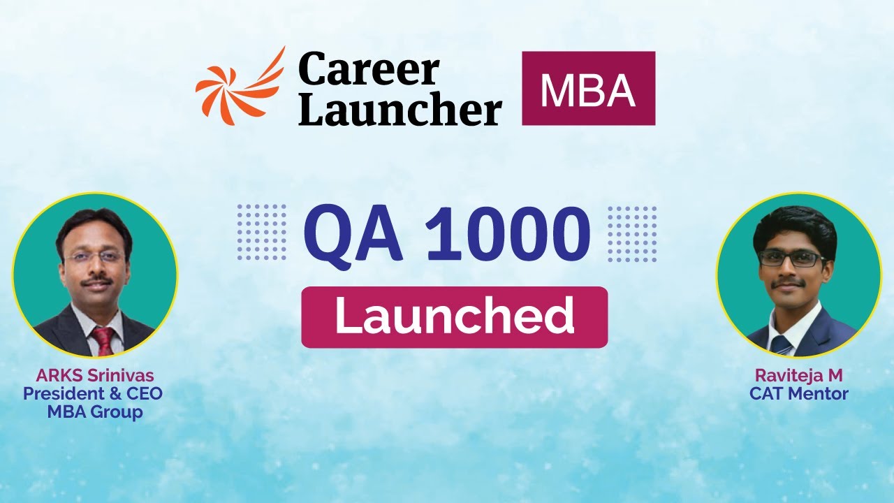QA 1000 Launched! | Quantitative Aptitude |CAT 2021| Career Launcher