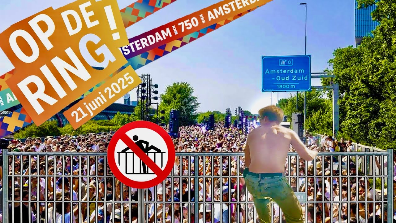 INBREKEN OP AMSTERDAMS SNELWEG FEESTJE