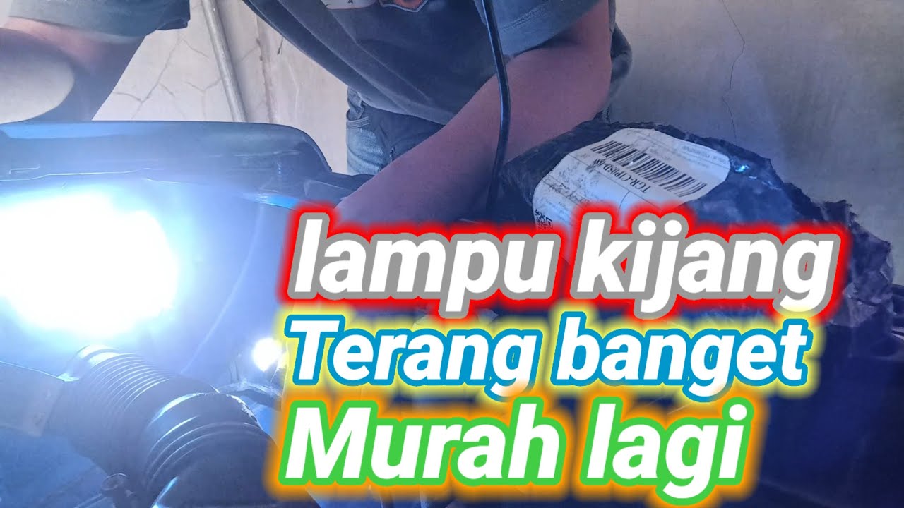 kijang modifikasi || pakai lampu LED H4