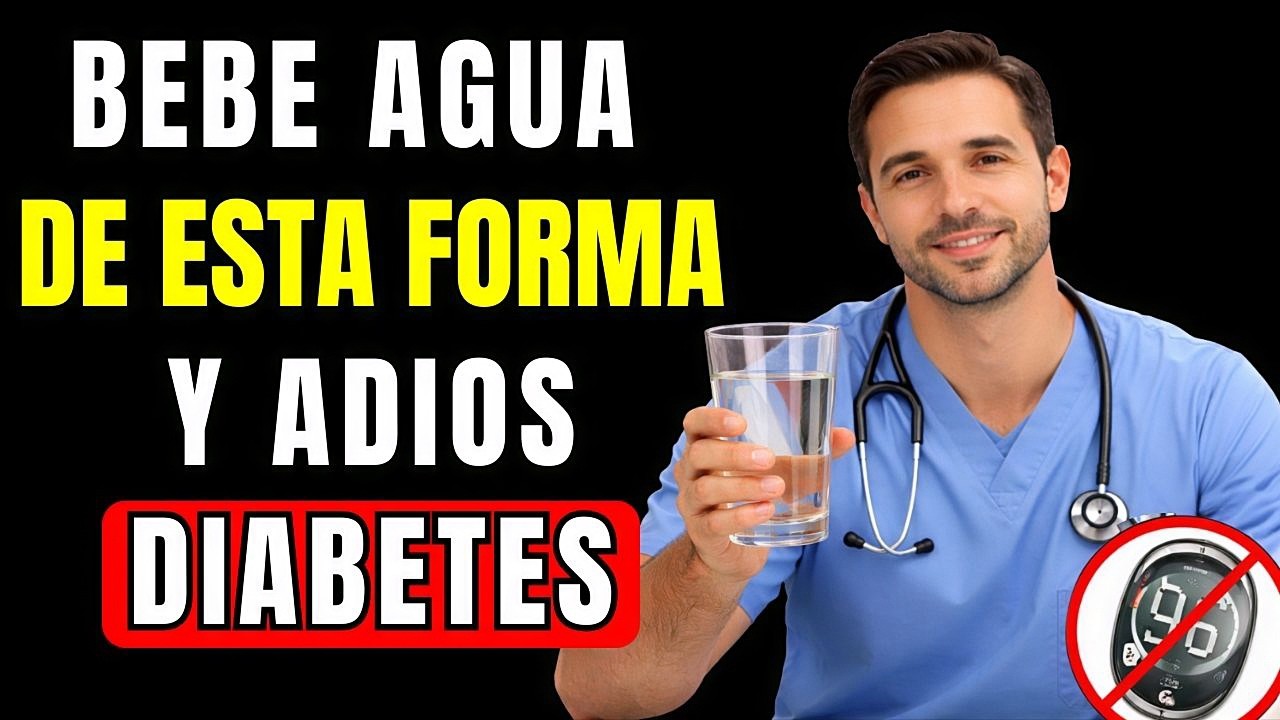 Cómo Debe Beber AGUA para REGULAR su AZÚCAR y EVITAR la Diabetes