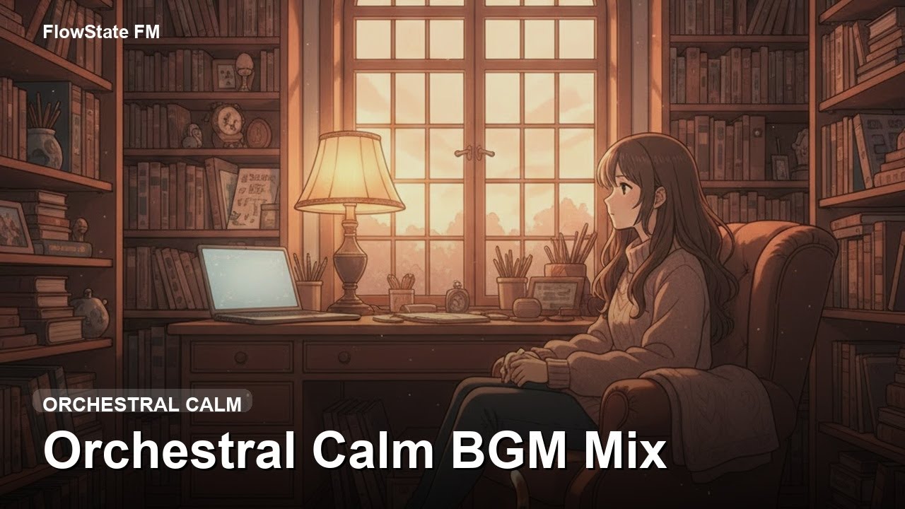 Orchestral Calm BGM Mix | для учёбы