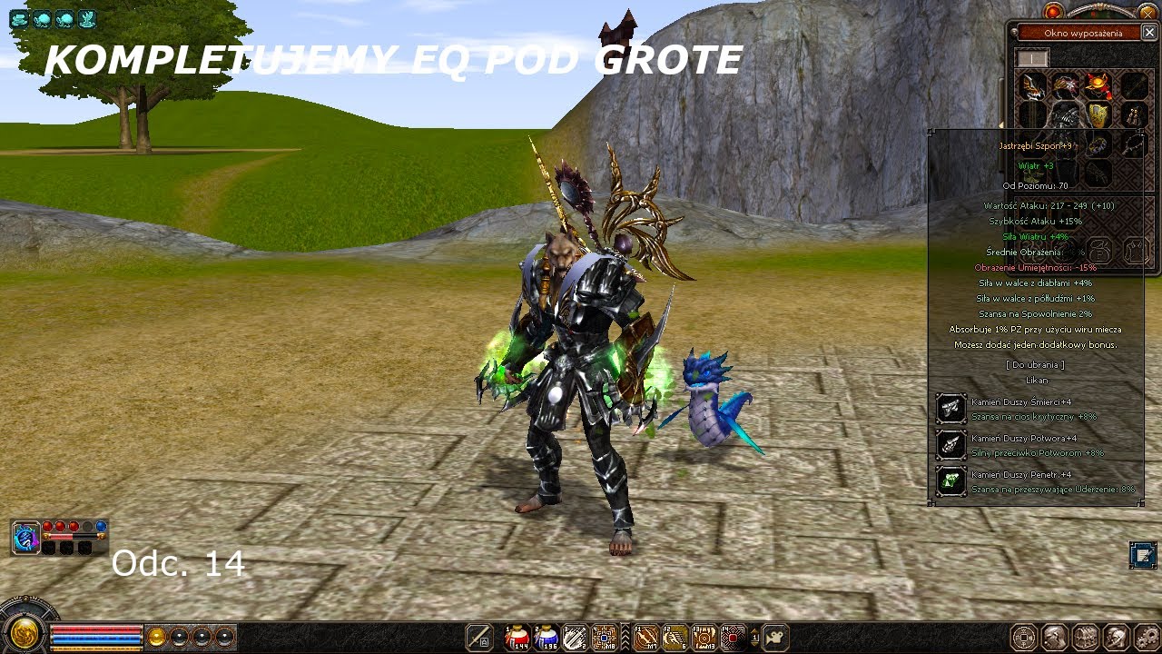 Metin2.pl #14 Robimy zakupy EQ pod grote! (cz.1) Pierwszy skill P!