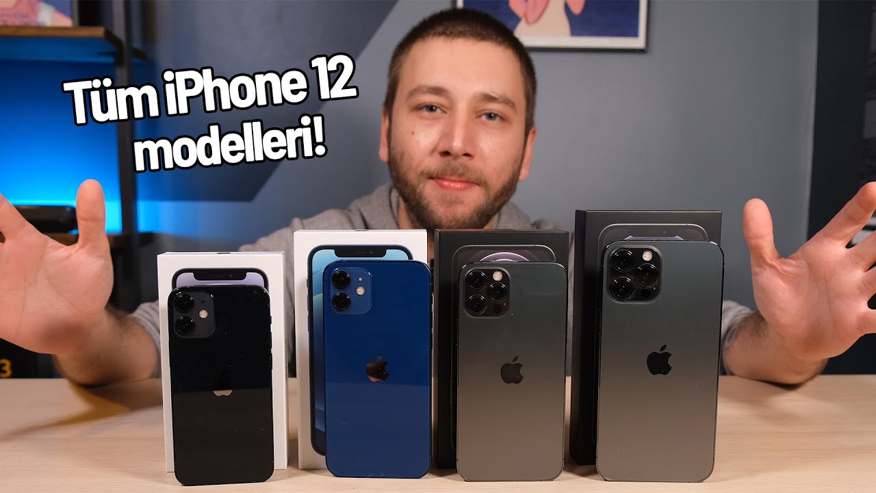 iPhone 12 Mini ve TÜM iPhone 12 modellerine ilk bakış!