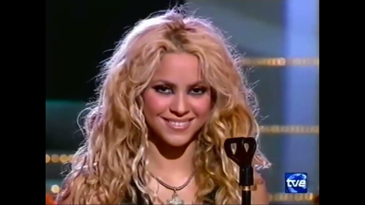 Remastered 2002 Shakira - Suerte ( Noche de Fiesta )