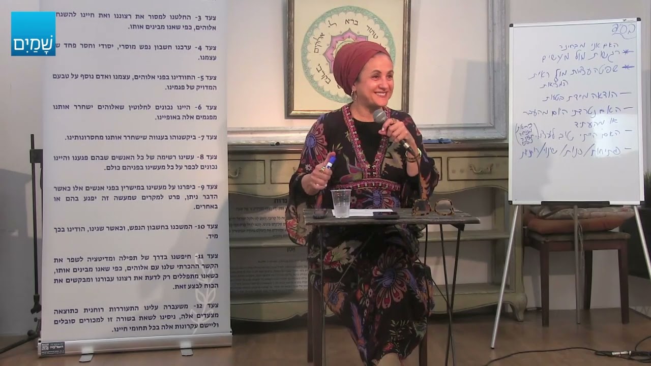 נורית אילון הירש   -  מערכות יחסים רעילות  -  צעד 10 הכשרה 12 צעדים תל אביב 8 מפגש 12