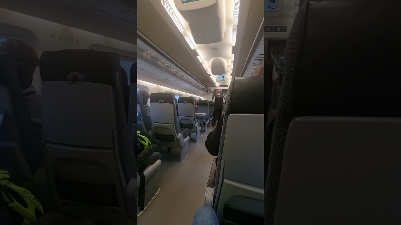 Finnish Train Travel: The Perfect Blend of Safety, Comfort & Scenic Views 🇫🇮✨ #shorts #shortvideos