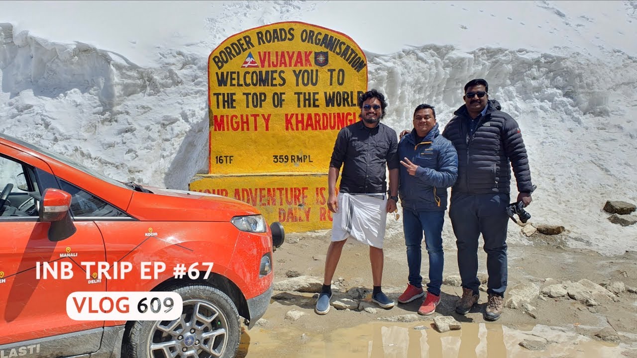 Khardung La - World's Highest Motorable Pass, INB Trip EP #67