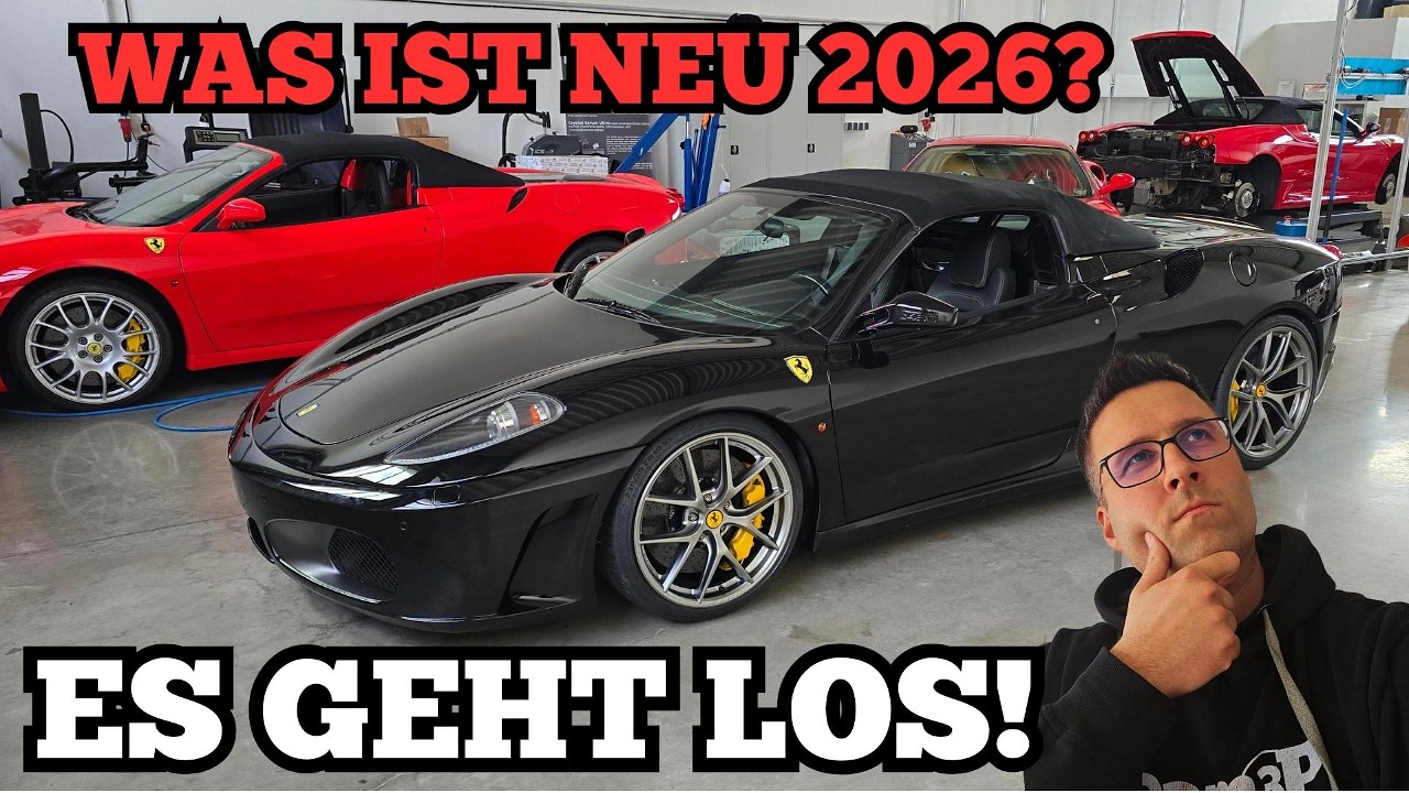 Was ist neu 2026? Es geht los! Wir geben mit unserer Ferrari Werkstatt Vollgas | Team3P