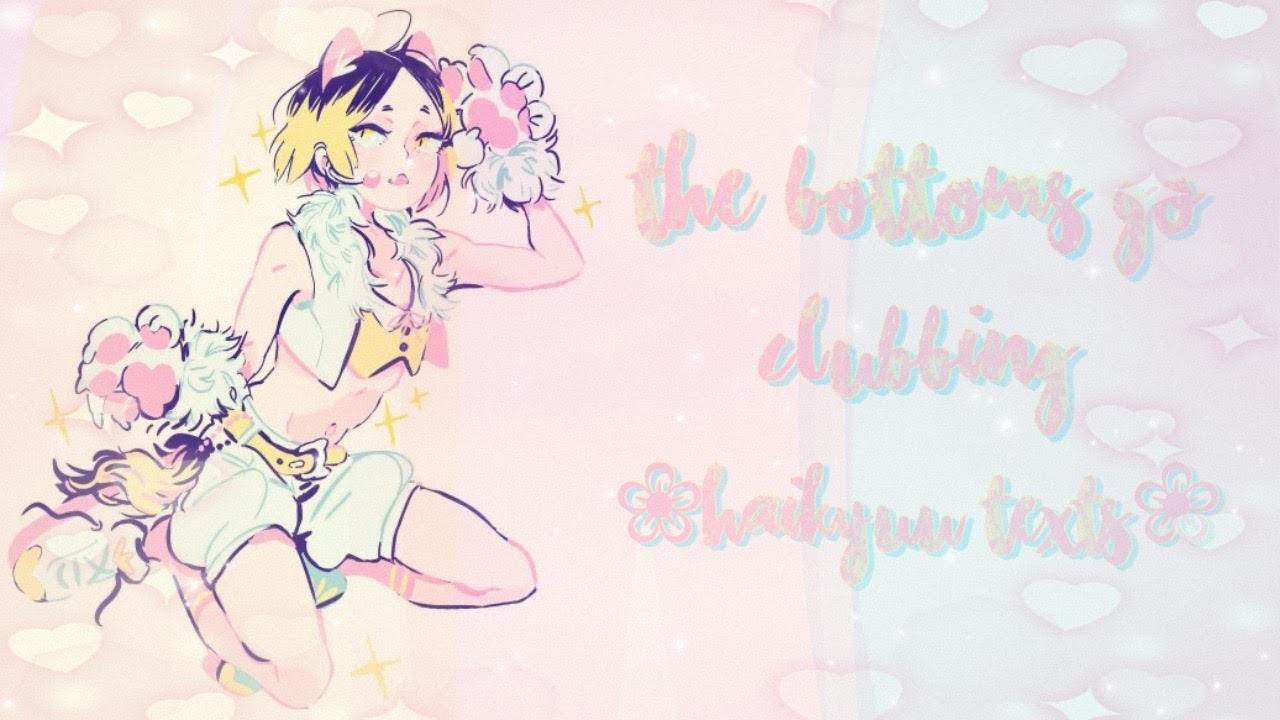 Haikyuu texts ♡|| The bottoms go clubbing?! ♡
