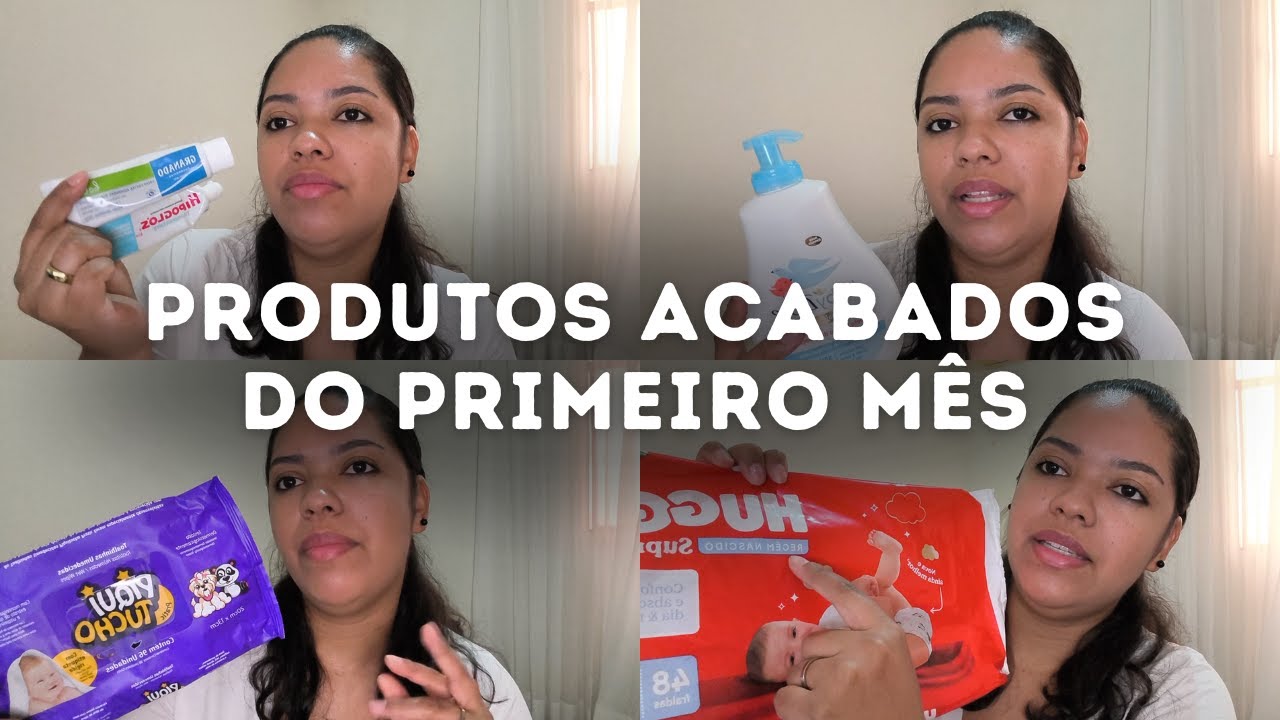 USADOS E ACABADOS DO 1° MÊS DO MEU BEBÊ.