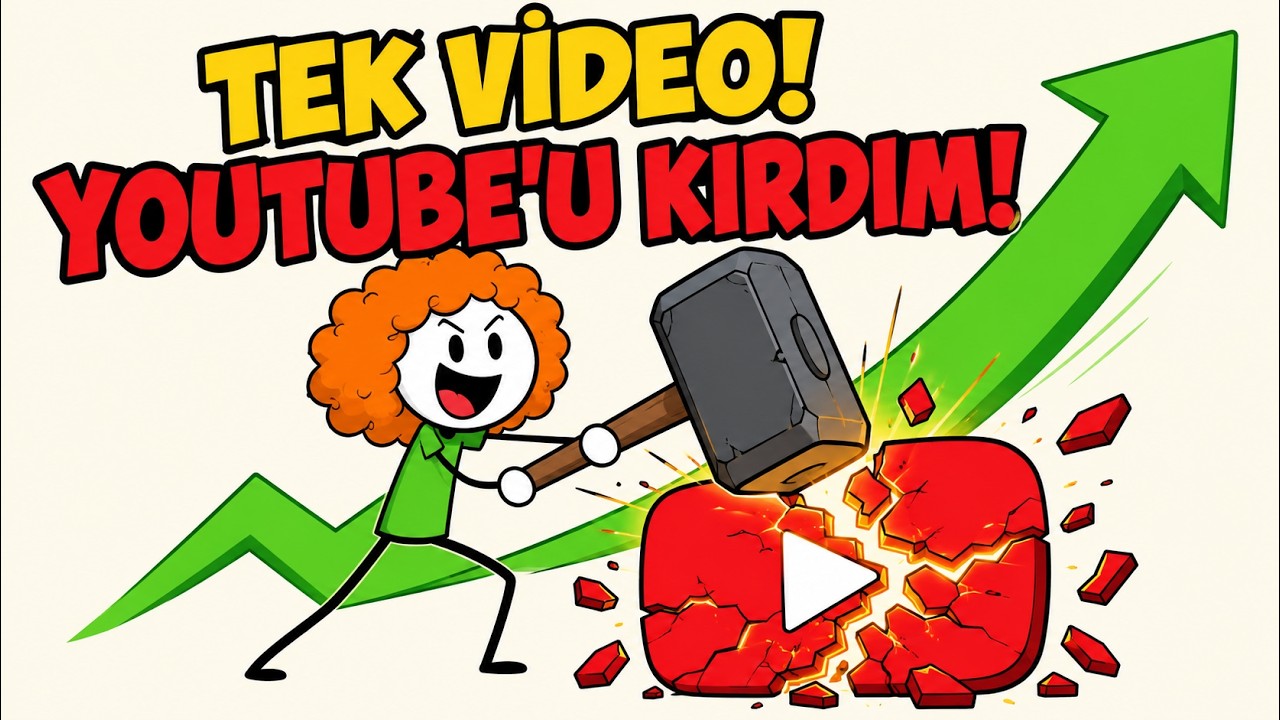 Tek Bir Videoyla YouTube'u NASIL KIRDIM!