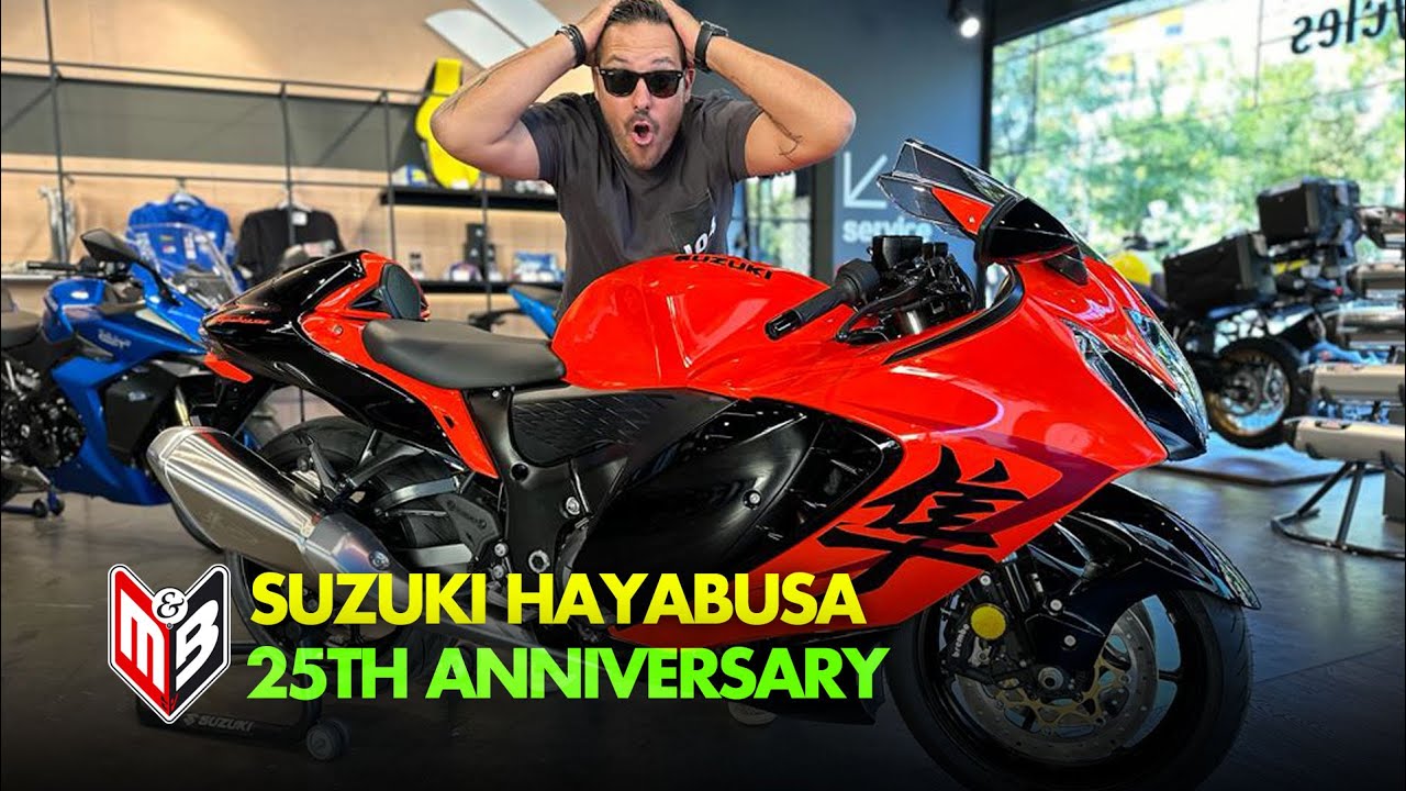 Suzuki Hayabusa 25TH Anniversary: Ήρθε Στην Ελλάδα