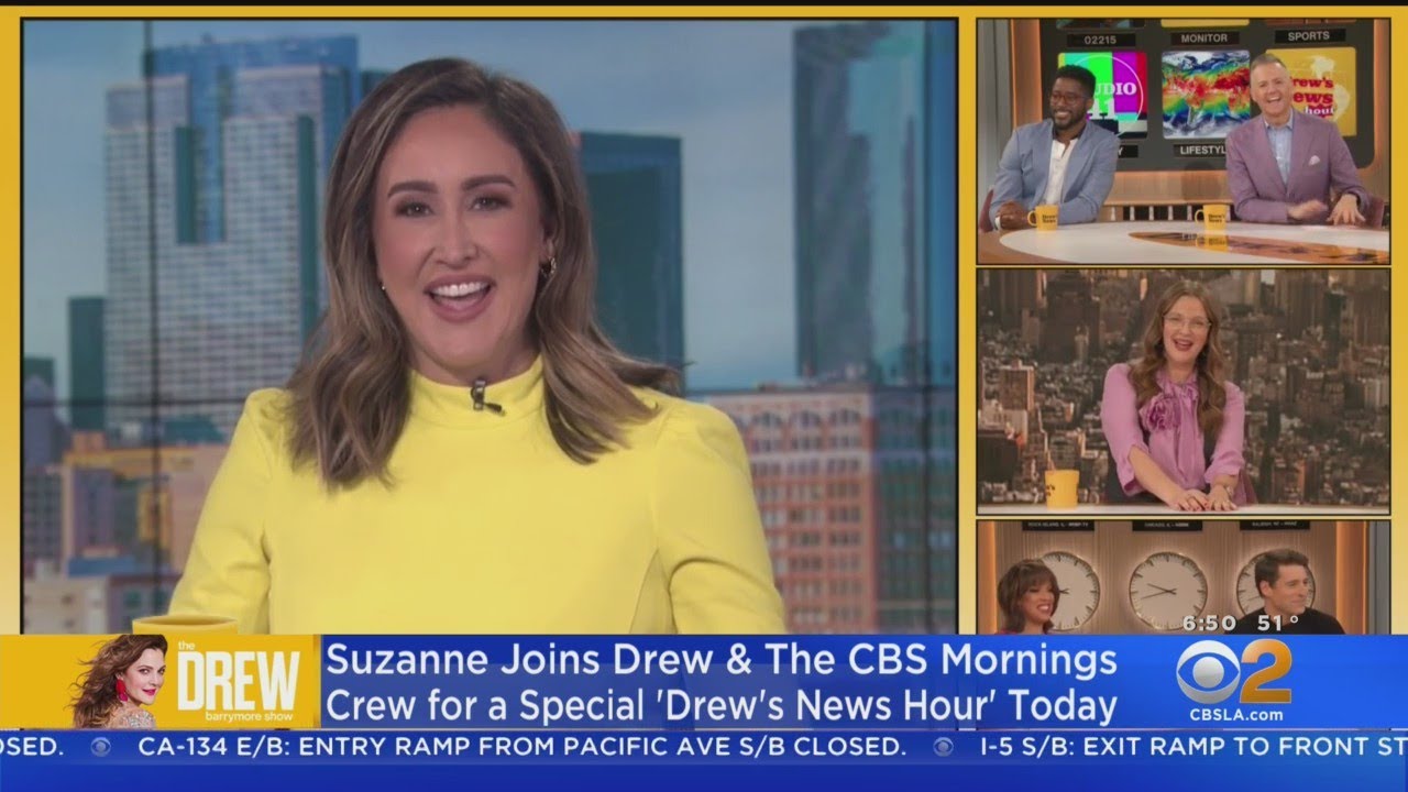 Suzanne Marques Makes Appearance On Special 'Drew's News Hour'