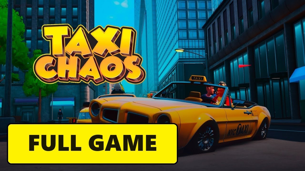 Taxi Chaos [Full Game | No Commentary] PS4