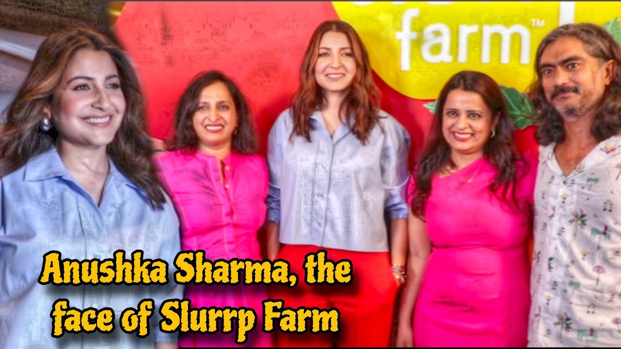 Anushka Sharma, the face of Slurrp Farm Spotted at the YES Moms & Dads Event
