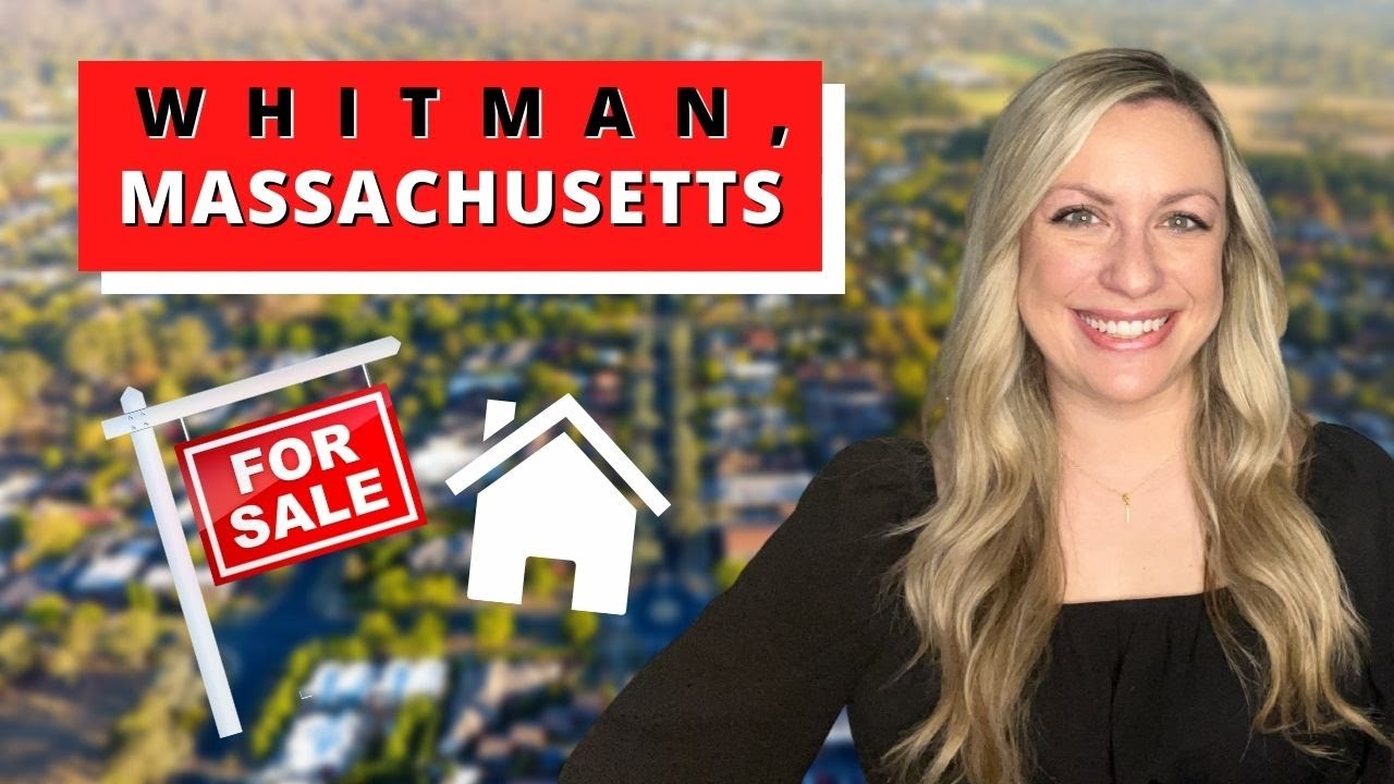 WHITMAN, MA 🏡🏠🏘 LIVING in SUBURBS of MASSACHUSETTS!!