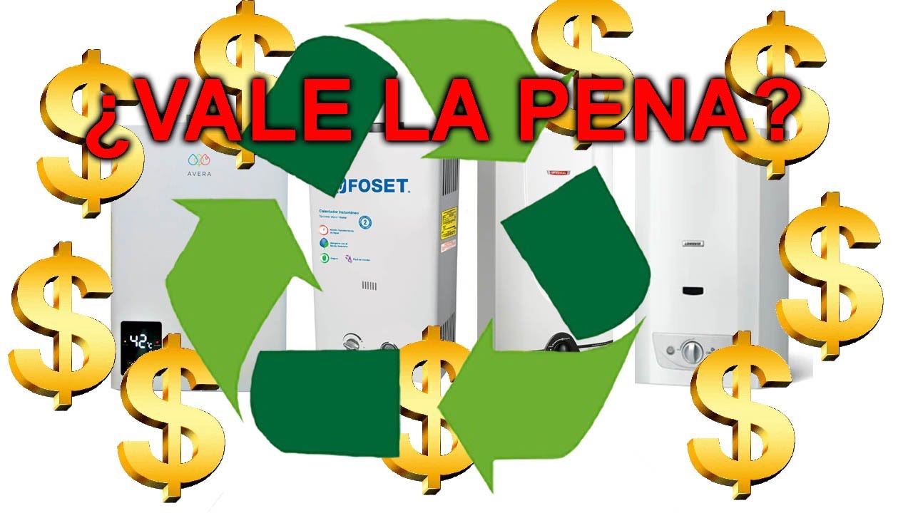 ¿Conviene desarmar un calefón o calentador instantáneo de agua para vender metales?