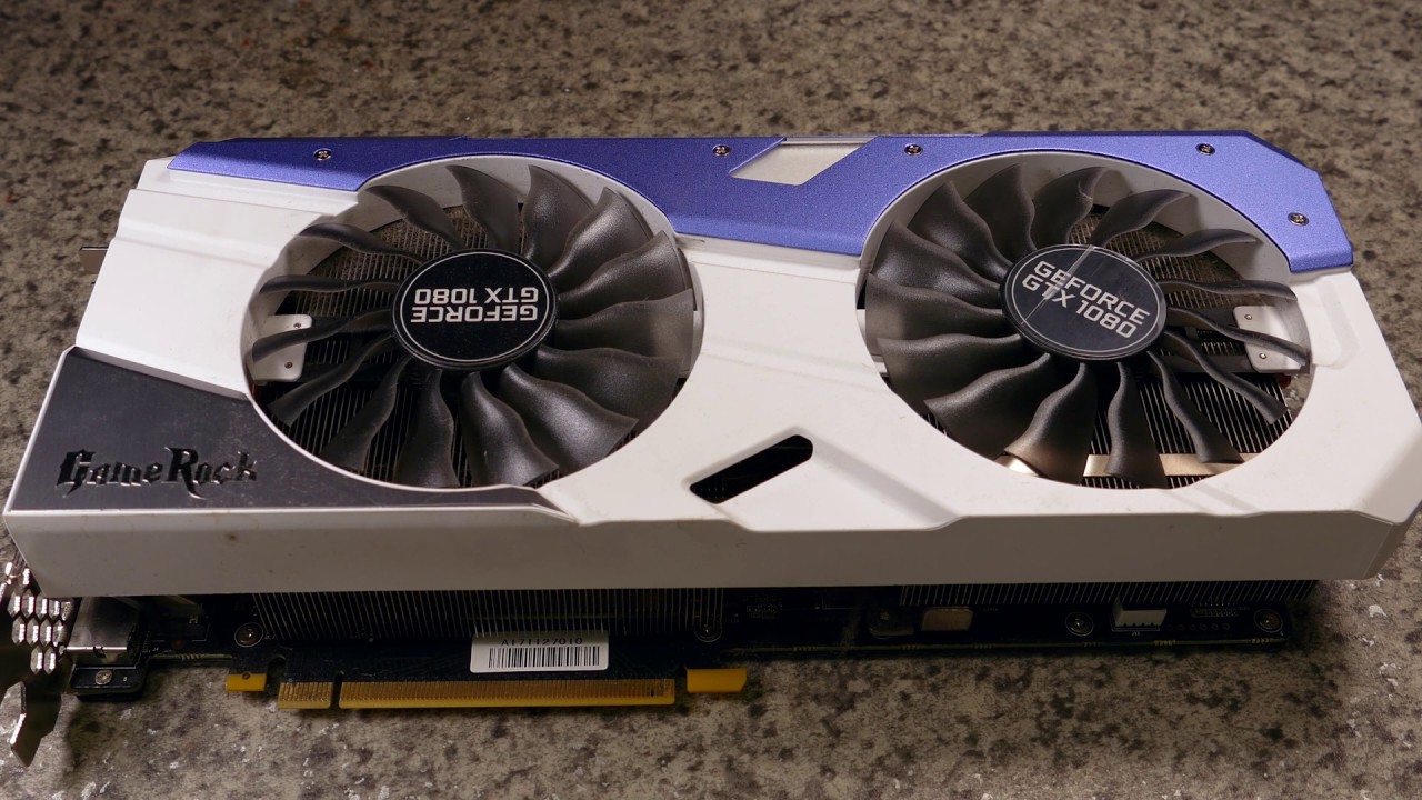 Утонула видеокарта PALIT GAMEROCK GTX 1080