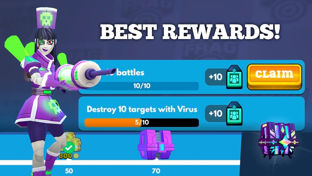 Virus Event 2 LEGENDARY Chest Box in FRAG!