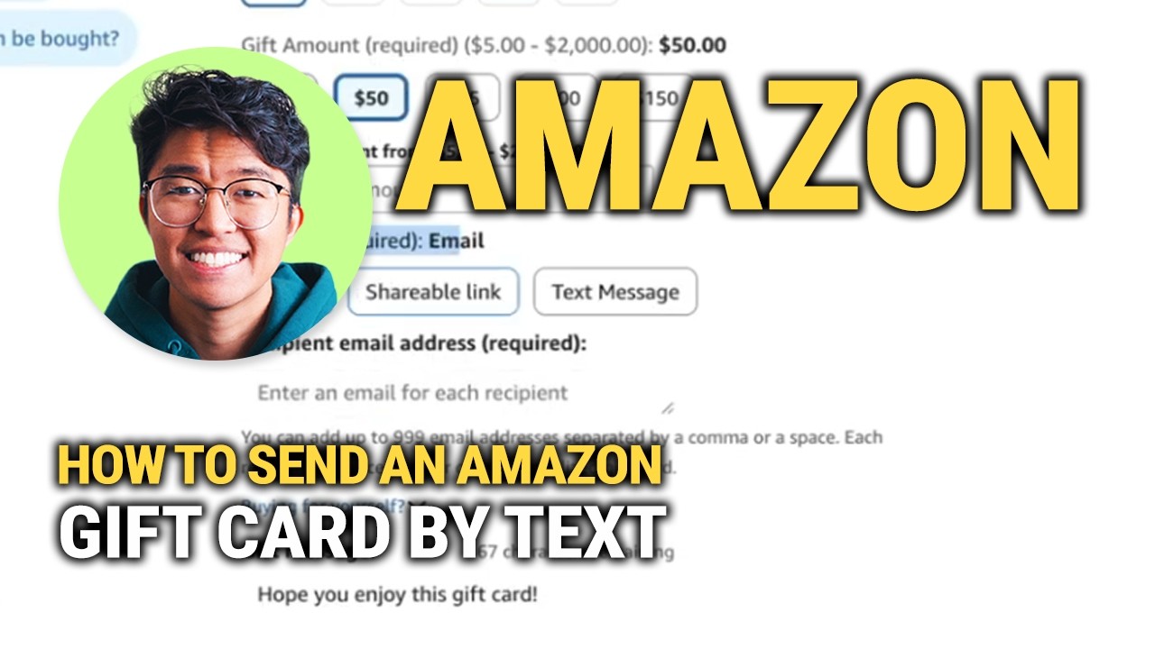 Как отправить подарочную карту Amazon по SMS: краткое руководство!