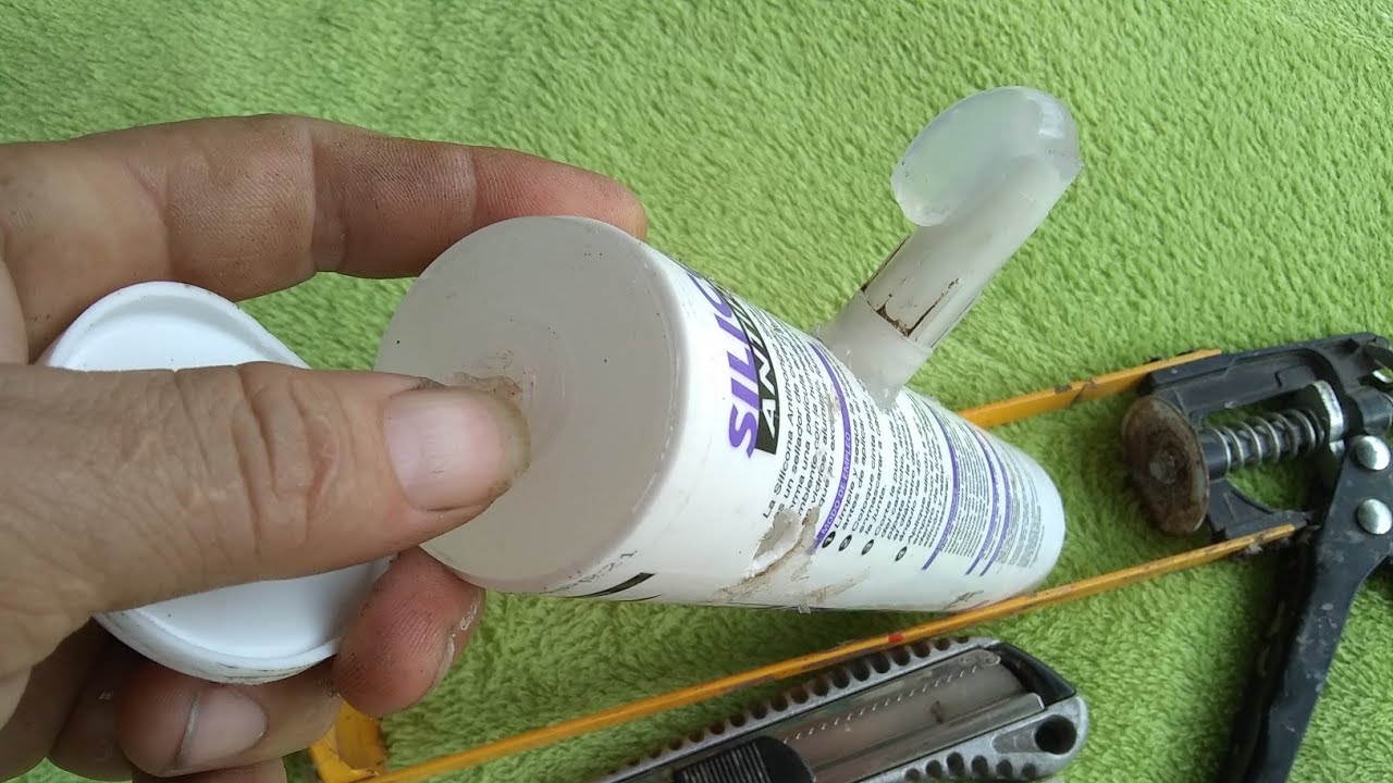 SILICONA SECA?. FÁCIL DE REUTILIZAR