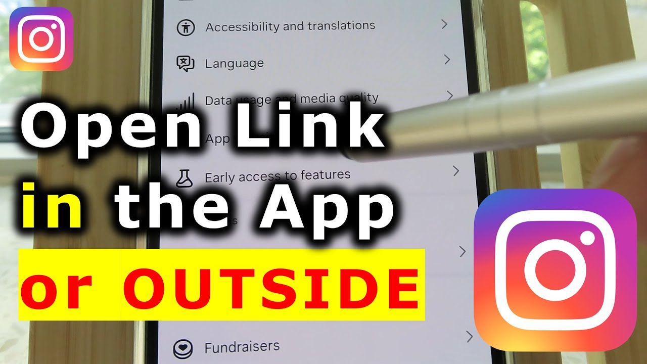 How to Open Instagram Links in the App or Outside (Browser, Chrome, Safari, TikTok ...)