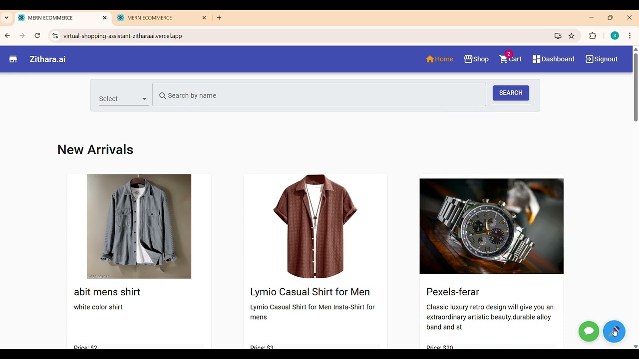 zithara.ai-virtual-shopping-assistant