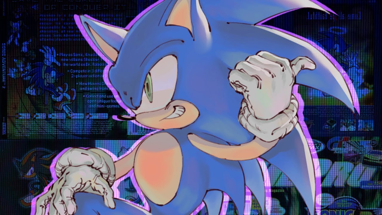 sonic - speedpaint