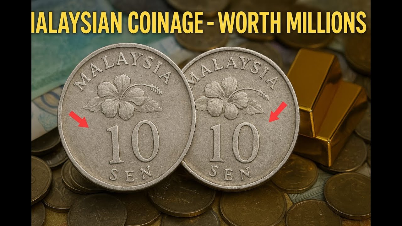 Valuable Old Malaysian Coins | Rare 10 Sen Worth Millions of Dollars Explained!
