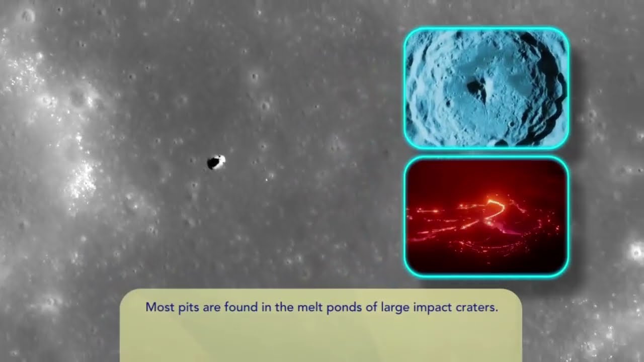 NASA - Peeking Into Lunar Pits