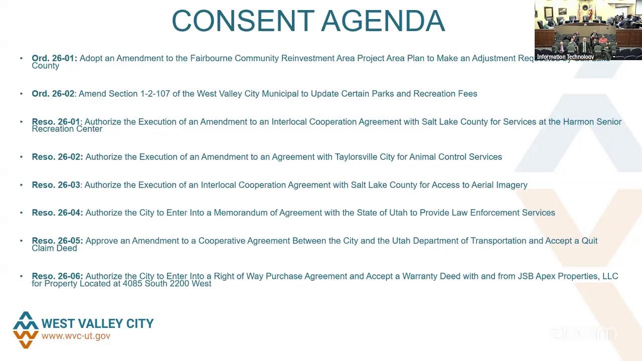 01.27.2026 City Council Regular Meeting