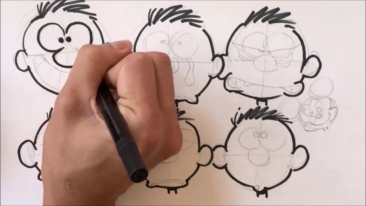 APRENDE A DIBUJAR DISTINTAS EXPRESIONES CON IVANEVSKY