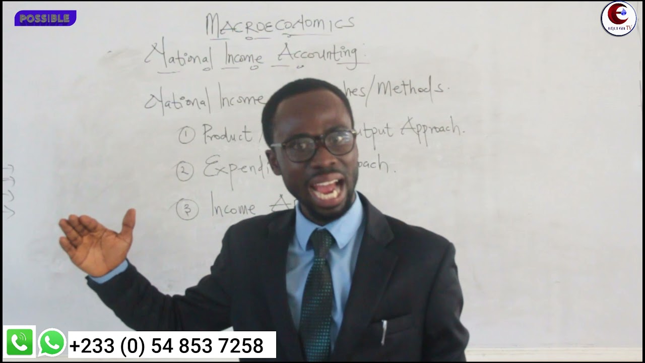LESSON 15: National income accounting (methods to measure National Income)