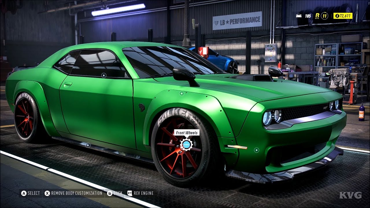 Need for Speed Heat - Dodge Challenger SRT8 2014 - Customize | Tuning Car (PC HD) [1080p60FPS]