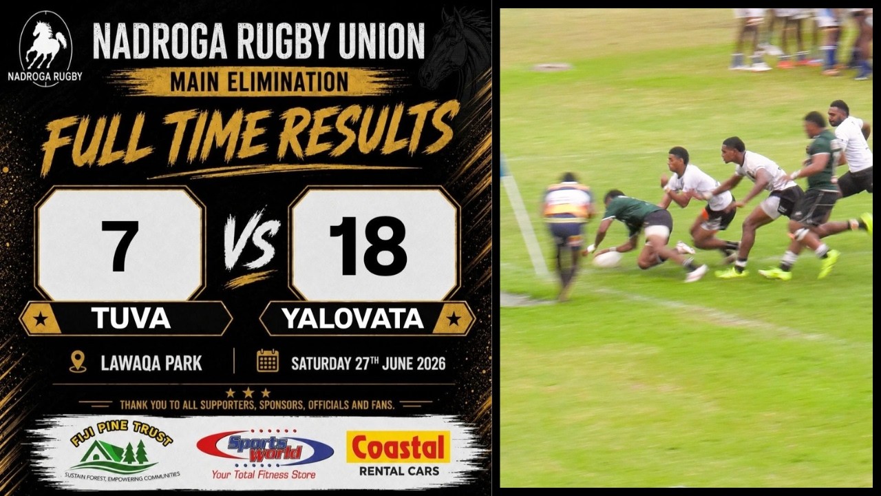 Tuva v Yalovata - 27th June 2026 - Nadroga Rugby #fijirugby