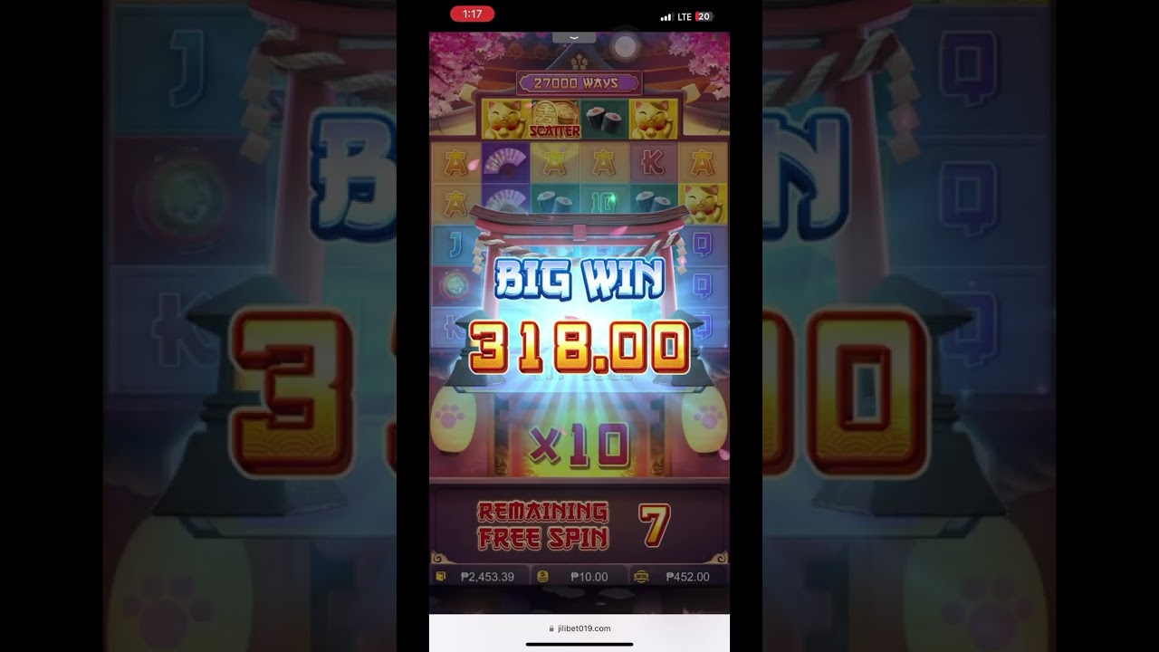 Lucky Neko PG Soft bet 10