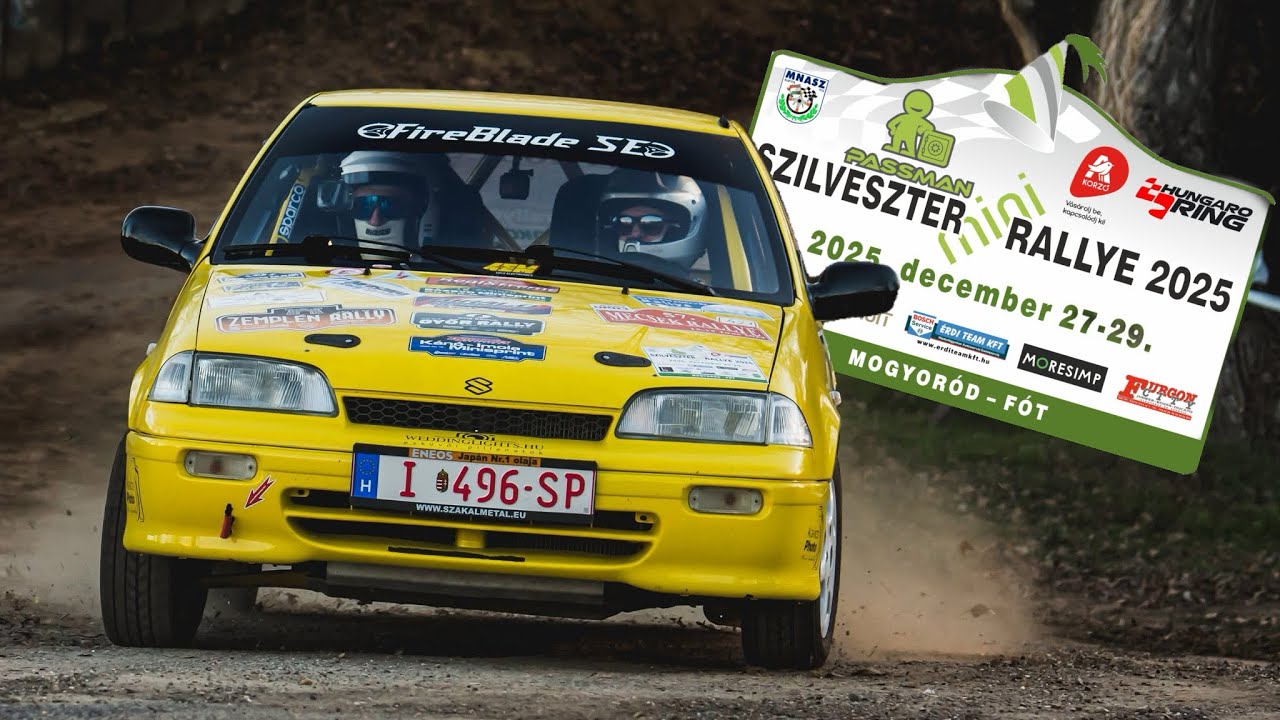 Dósa Csabi - Tóth Roli | Suzuki Swift Gti | 🇭🇺 Szilveszter Rally 2025 | Versenyzői Film