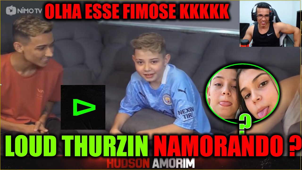 HUDSON AMORIM REAGINDO THURZIN NAMORANDO?! EU NUNCA COM OS EMULADORES DA LOUD!!