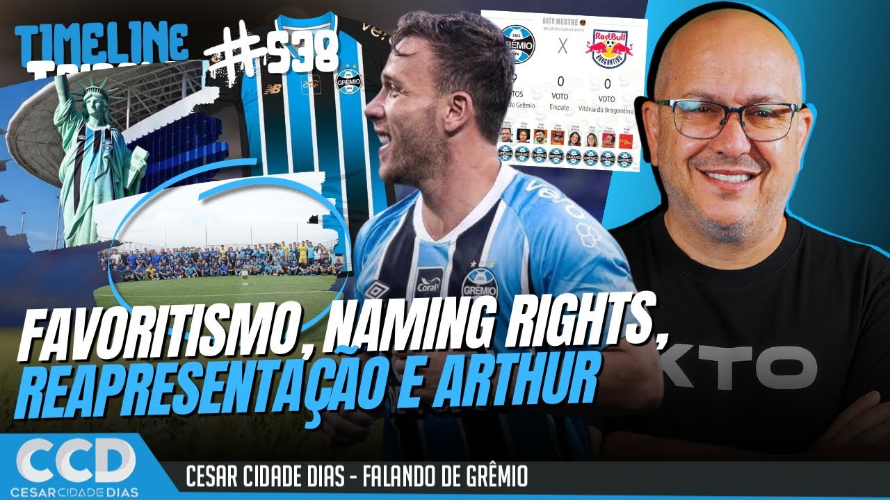 Timeline Tricolor #538: Boa notícia na reapresentação | Naming Rights | Arthur é muito mais 