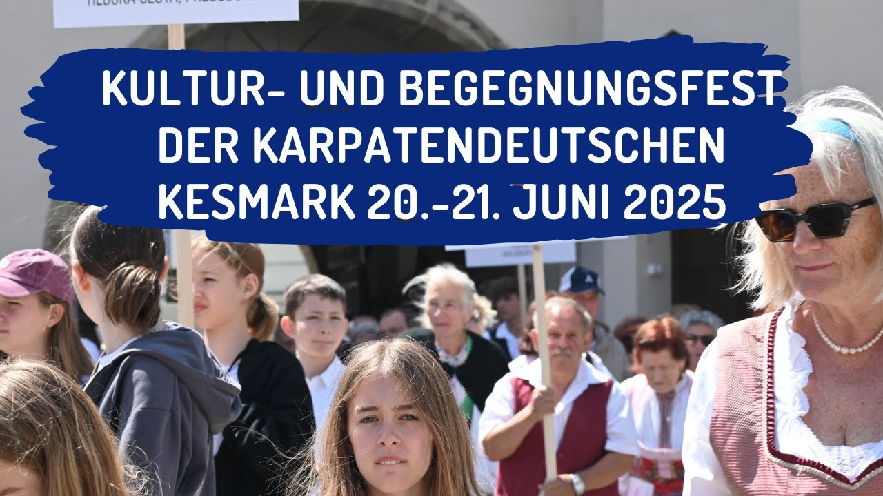 Kultur- und Begegnungsfest der karpatendeutschen Minderheit in der Slowakei