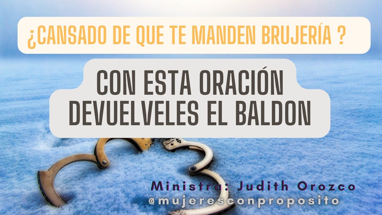 Oración #31 para devolver la brujería 