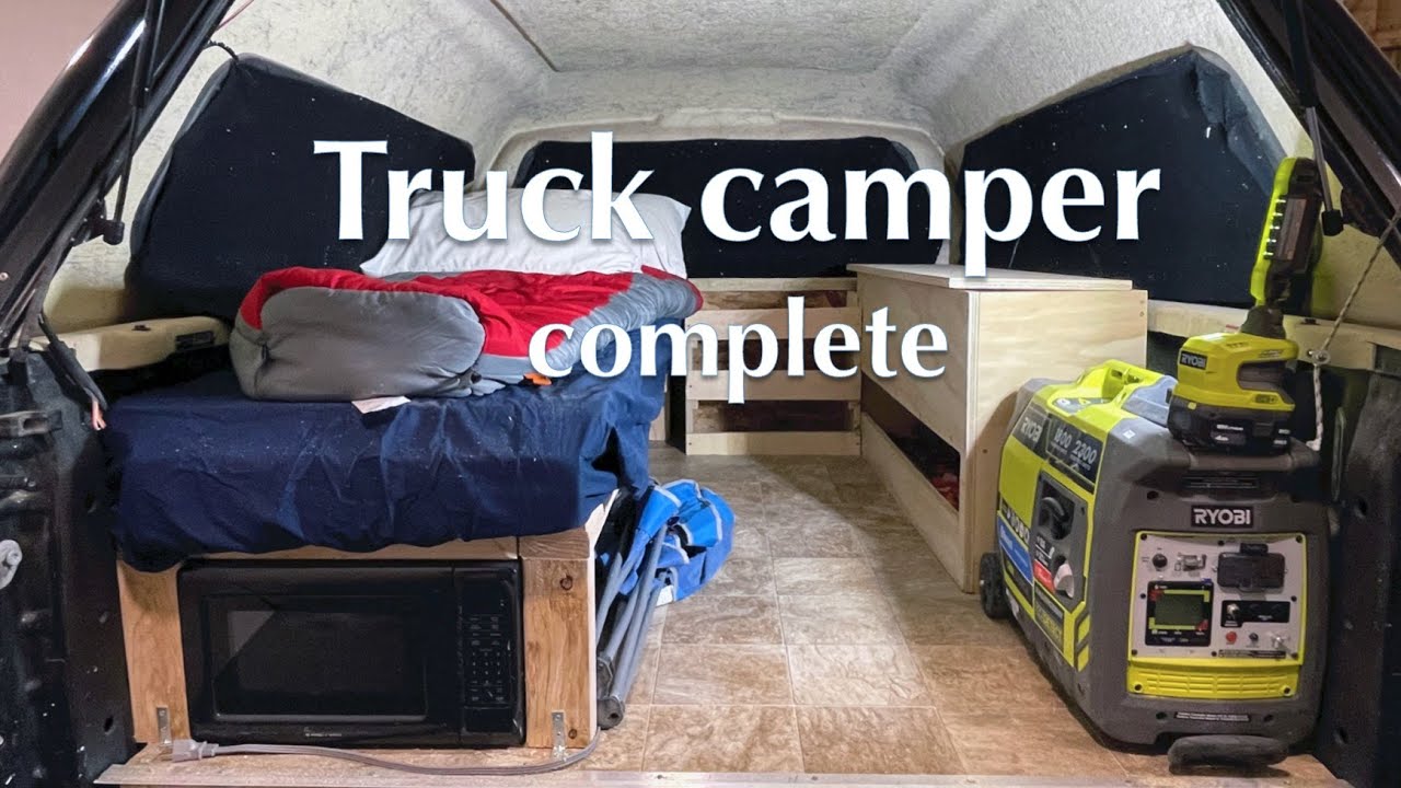 Truck camper complete